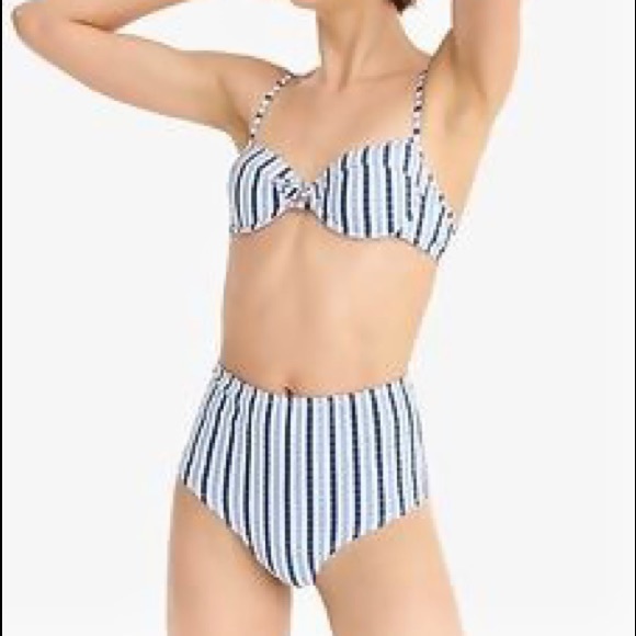 J. Crew Other - J. Crew Underwire High-Waist Bikini Set sz 36A / M